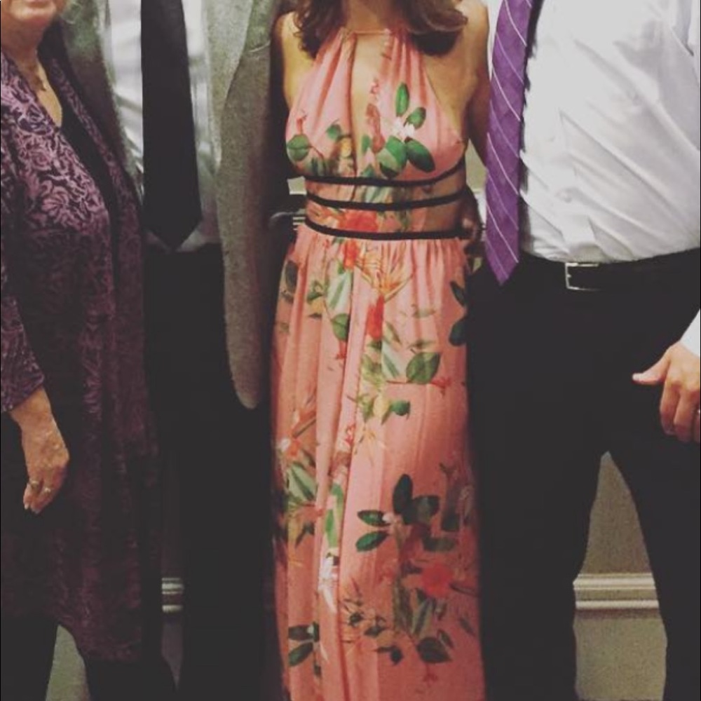 Express Floral Maxi Dress